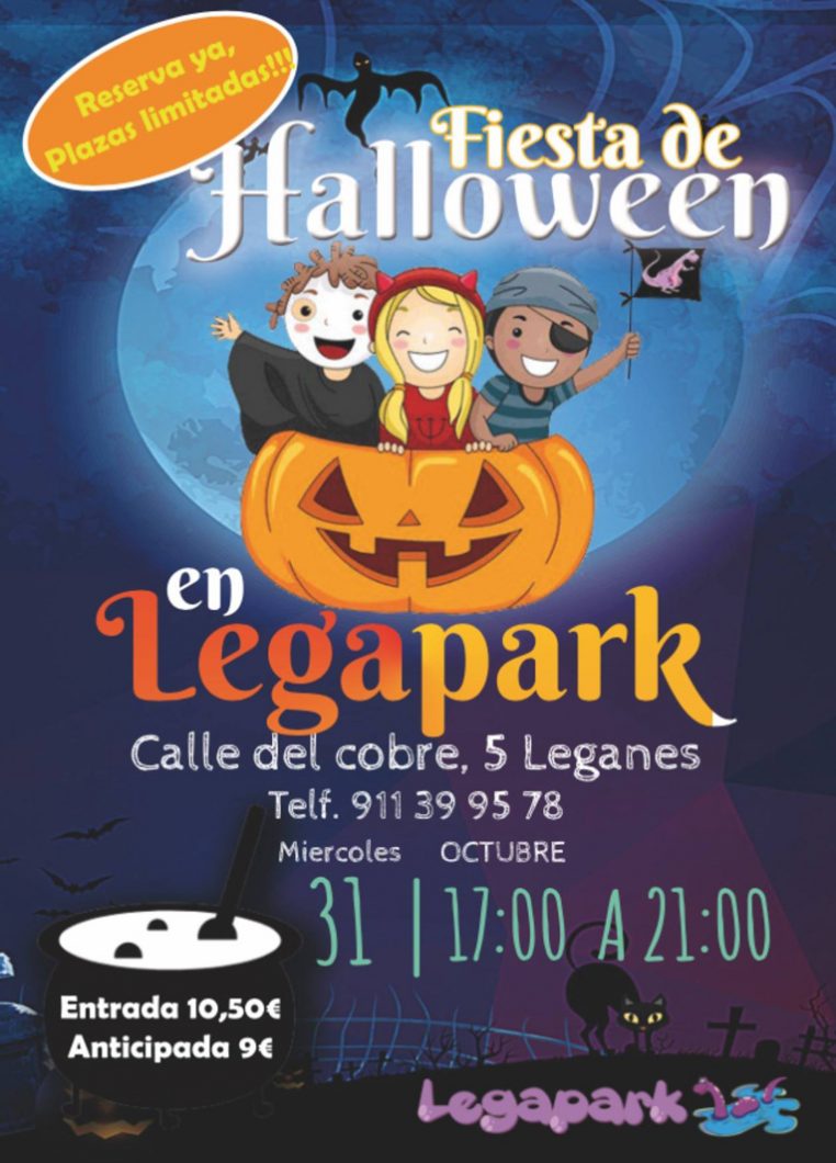 Fiesta de Halloween para niños en Leganés